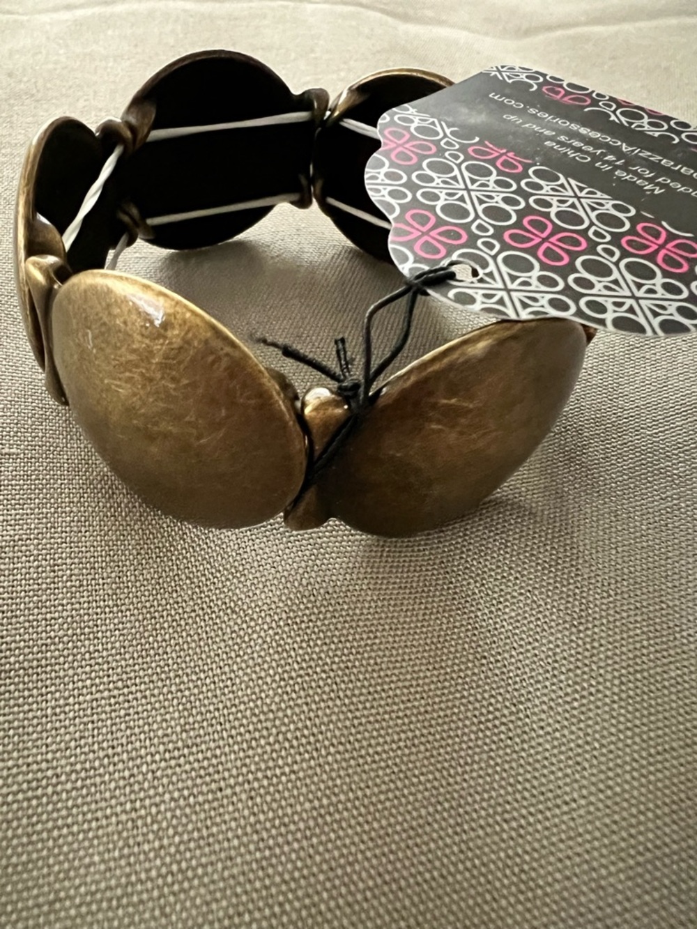 paparazzi Going Going Gong Bracelet Brass-tone